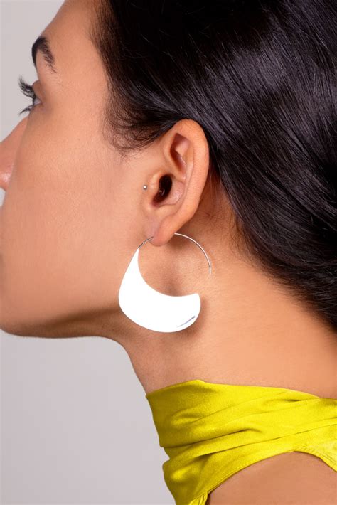 celine swirl hoops|Celine Earrings .